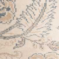 Coates Performance Traditional Handknotted Ivory Rug Swatch 12"x18"