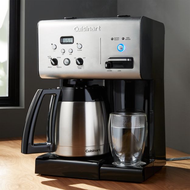 Cuisinart Plus 10-Cup Programmable Coffee Maker plus Hot Water System ...