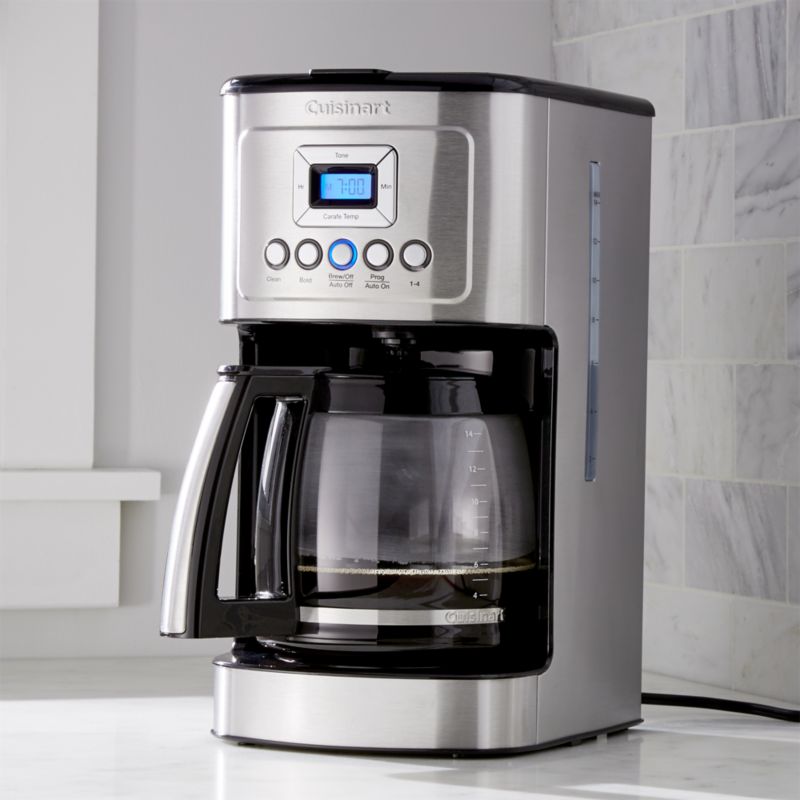 Cuisinart 14cup Programmable Coffee Maker + Reviews Crate and Barrel