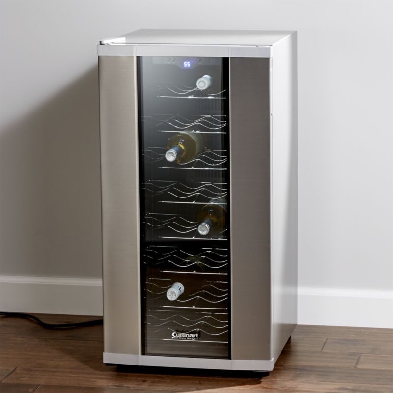 Cuisinart 32 Bottle Wine Cooler Reviews Crate And Barrel