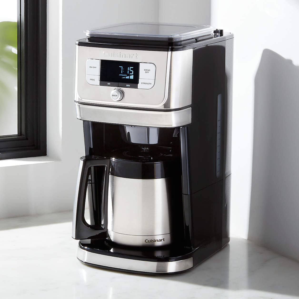 Cuisinart Burr Grind & Brew Thermal 10 Cup Coffeemaker + Reviews ...