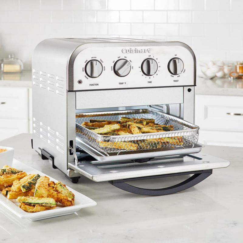 Cuisinart Compact Air Fryer Toaster Oven + Reviews Crate and Barrel