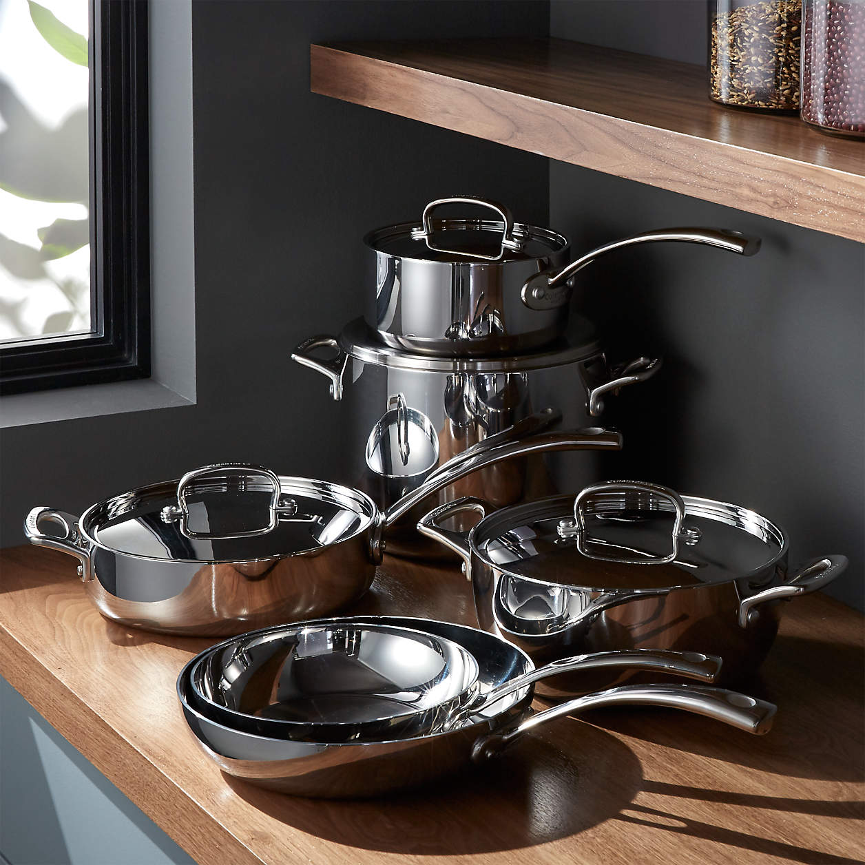 Cuisinart French Classic Stainless Steel 10-Piece Cookware Set Cuisinart Stainless Steel Cookware Set Reviews