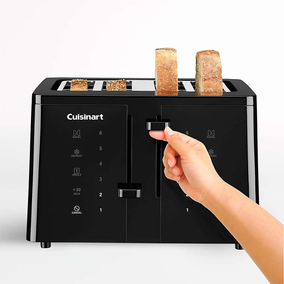 Cuisinart Touchscreen 4Slice Toaster + Reviews Crate and Barrel