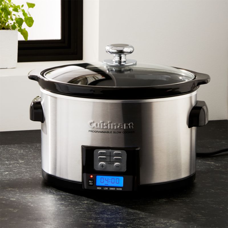 Cuisinart Slow Cooker 3 5 Quart Reviews Crate And Barrel