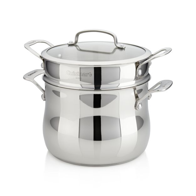 Cuisinart 6Qt. 3pc Pasta Pot with Strainer in Individual Cookware