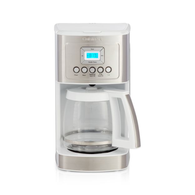 Cuisinart 14Cup Perfectemp Programmable Coffee Maker White + Reviews