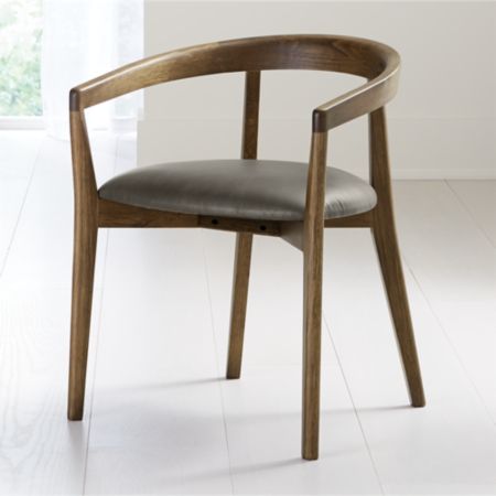 Cullen Shiitake Stone Round Back Dining Chair Reviews