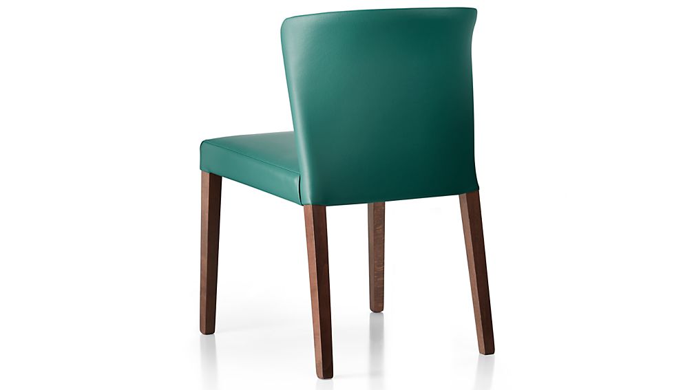 Curran Teal Dining Chair Crate and Barrel