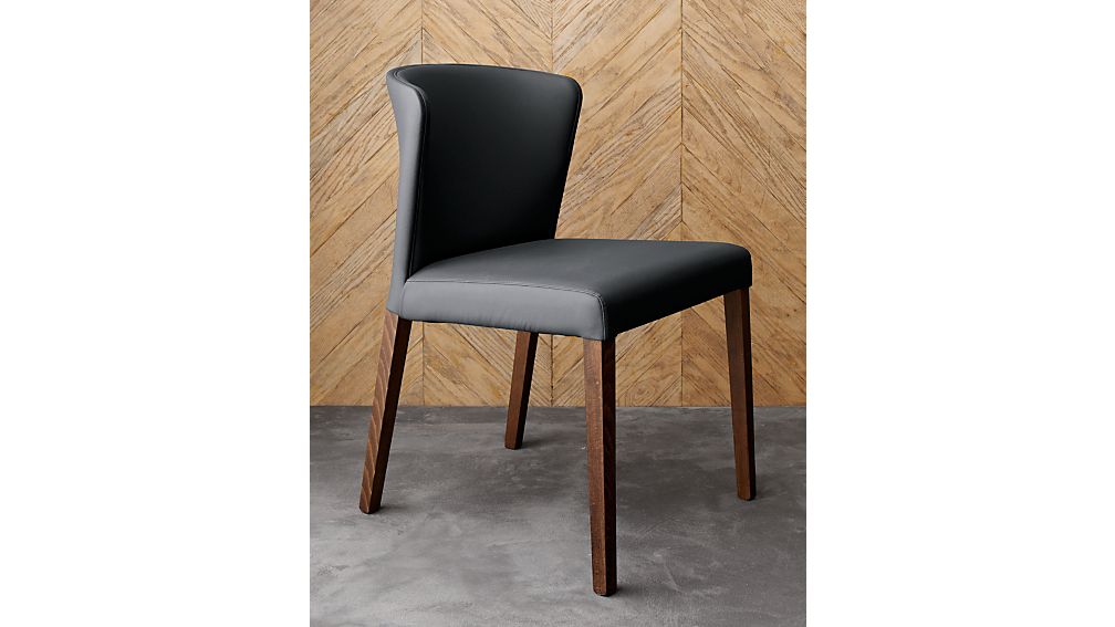 Curran Grey Dining Chair Crate and Barrel