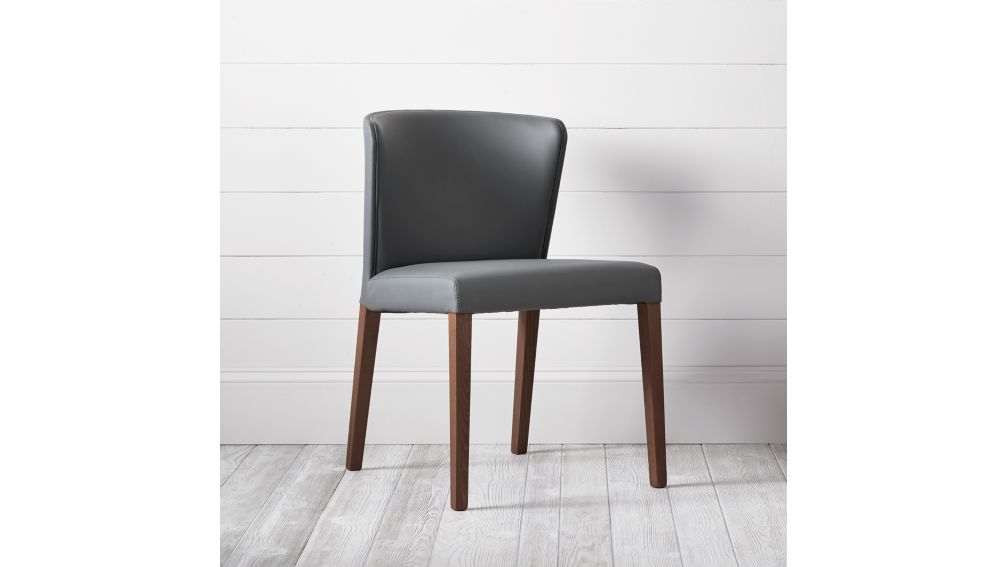 Curran Grey Dining Chair Crate and Barrel
