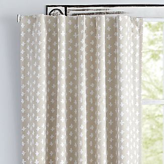 96 Curtain Panels Crate And Barrel Freehand 96 Beige Blackout Curtain