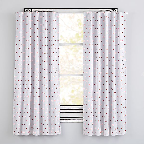 Little Prints Orange Triangle 84 Blackout Curtain Reviews
