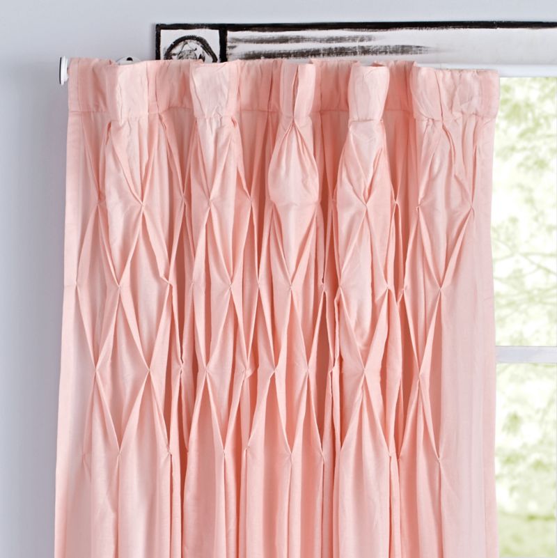 Chic 63 Pink Curtain Reviews Crate And Barrel