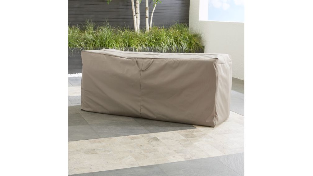 Outdoor Bench/Chaise Cushion Storage Bag + Reviews Crate and Barrel