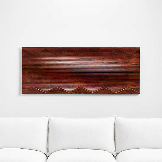 Wall Art Wood, Metal and Fabric Designs Crate and Barrel