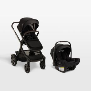 Image of Nuna ® PIPA ™ aire rx Caviar Reclining Baby Car Seat + DEMI ™ next Stroller Travel System