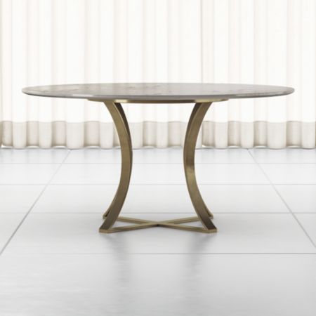 60 Round Marble Top Dining Table