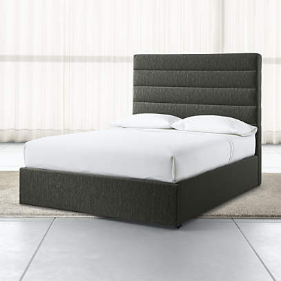 Danielle Queen Channel Headboard With Gas Lift Storage Base Fog Crate And Barrel - Gas Lift Storage Queen Bed Frame Danielle Queen Channel Headboard With Gas Lift Storage Base Fog Crate And Barrel - Gas Lift Storage Queen Bed Frame
