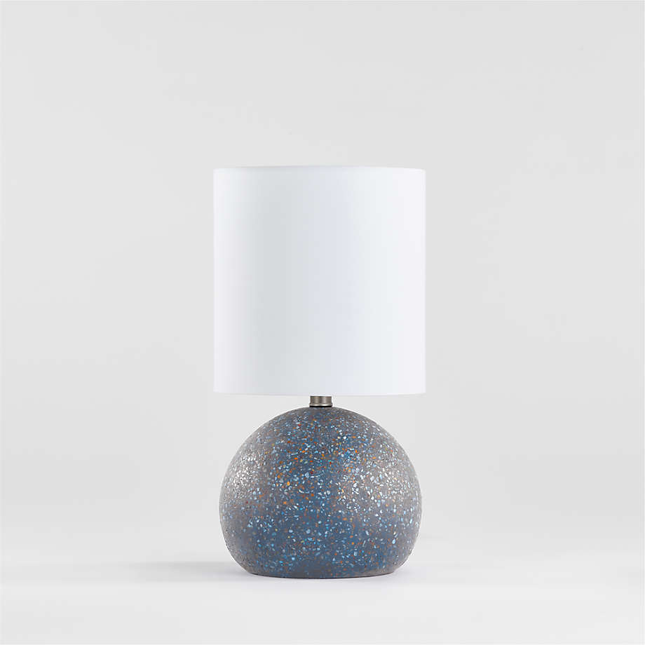 Dark Blue Terrazzo Table Lamp + Reviews | Crate and Barrel Canada