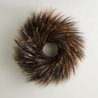 Dark Wheat Wreath