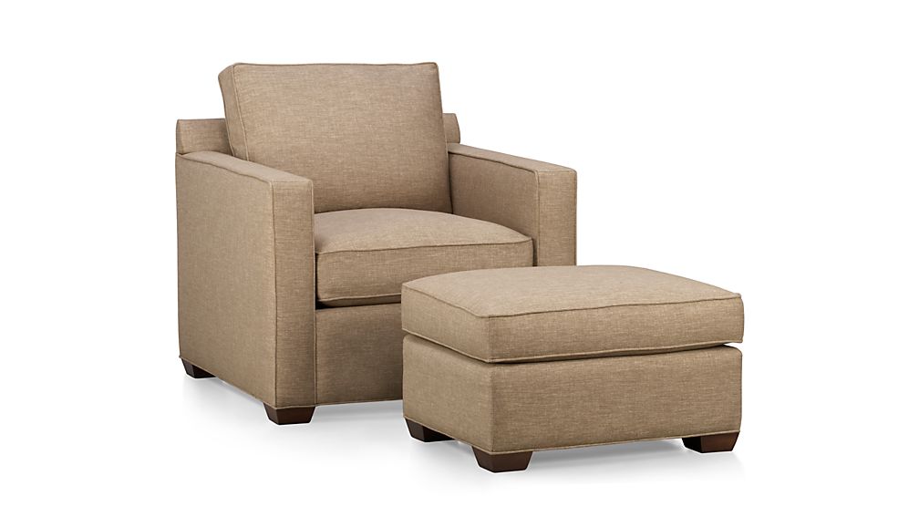 Davis Storage Ottoman Crate and Barrel