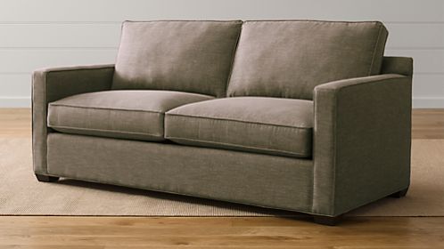 Sofa Beds And Sleeper Sofas Crate Barrel Davis Queen Sleeper Sofa