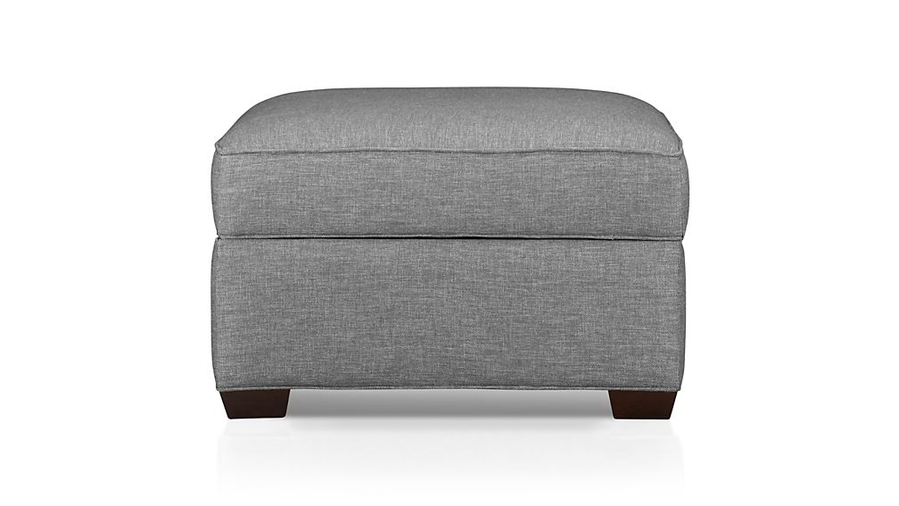 Davis Storage Ottoman Darius Ash Crate and Barrel