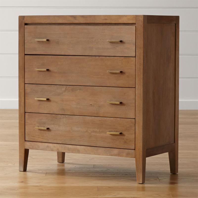 Dawson Grey Wash 4 Drawer Chest Reviews Crate And Barrel