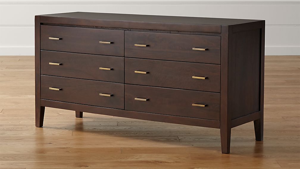 Dawson Clove 6Drawer Dresser in Dressers & Chests + Reviews Crate