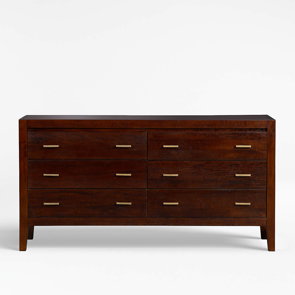 Dawson Clove 6Drawer Dresser + Reviews Crate and Barrel