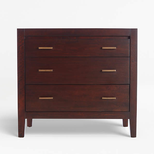 Dawson Clove 4Drawer Chest + Reviews Crate and Barrel
