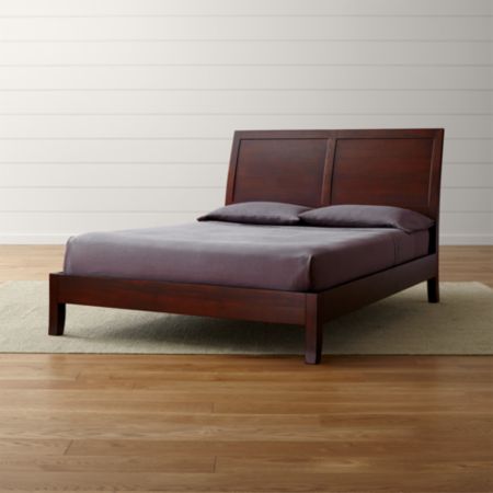 Dawson Clove Sleigh Bed Crate And Barrel