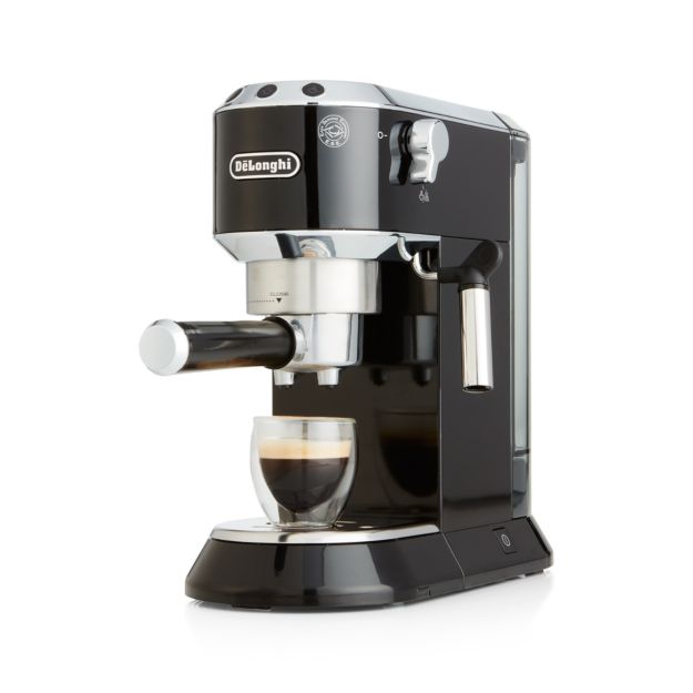 DeLonghi Dedica Slimline Black Espresso Maker | Crate and ...