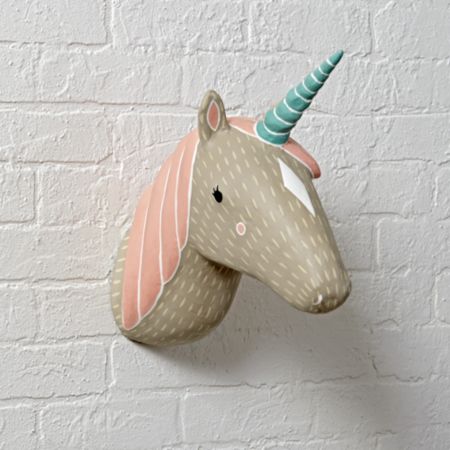 Paper Mache Unicorn Head Reviews Crate And Barrel