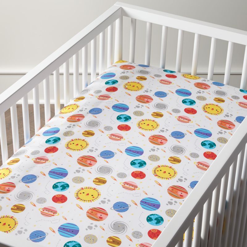 space nursery bedding