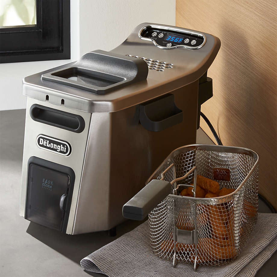 De Longhi Livenza Deep Fryer Reviews Crate And Barrel