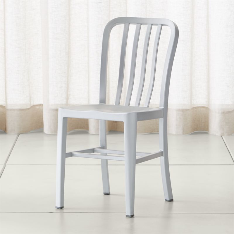 Delta Aluminum Dining Chair + Reviews Crate and Barrel