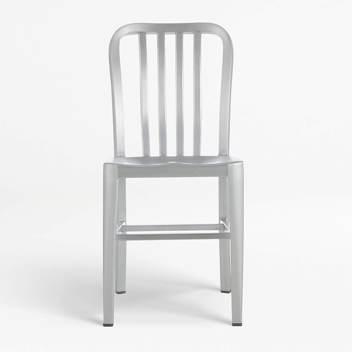 delta aluminum dining chair  reviews  crate and barrel