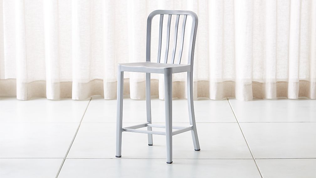 Delta Aluminum Counter Stool Reviews Crate And Barrel