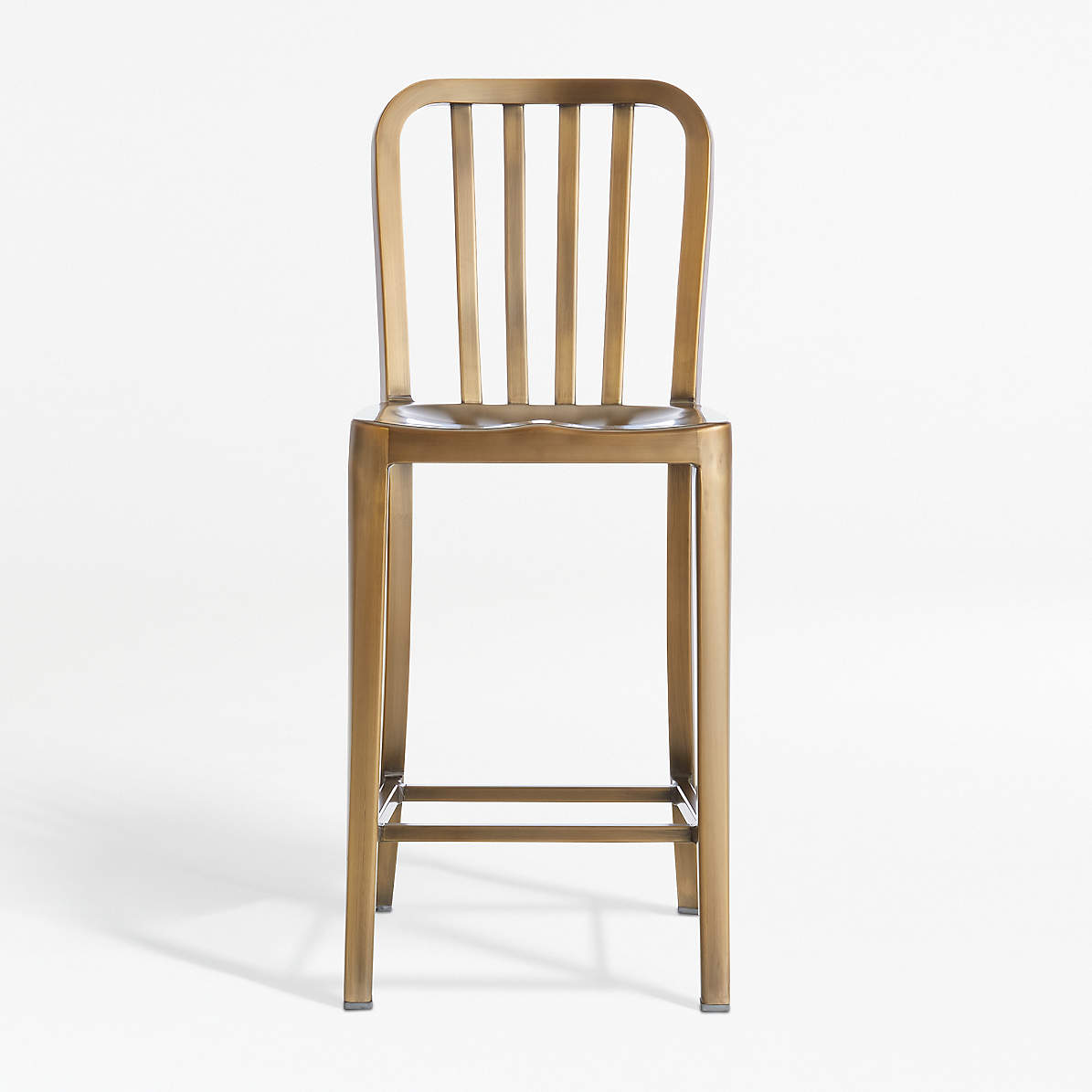 delta brass counter stool  reviews  crate and barrel