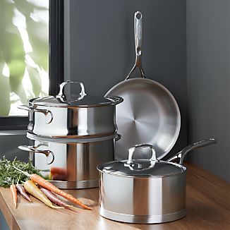 ZWILLING ® Demeyere Atlantis Proline Stainless Steel 6-Piece Cookware Set