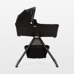 Image of Nuna ® DEMI ™ next Black Caviar Baby Bassinet with Stand