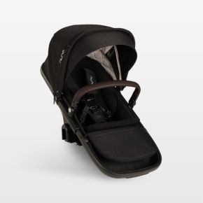 Image of Nuna ® DEMI ™ next Black Caviar/Cognac Sibling Seat for Nuna ® DEMI ™ next Stroller