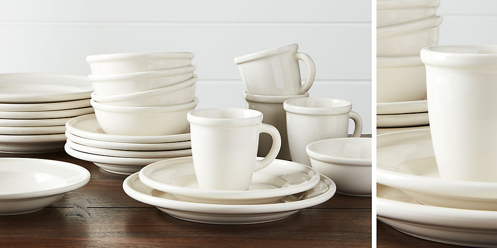 Dinnerware sets Crate and Barrel