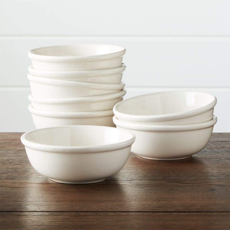 Cereal Bowls, Set of 8 + Reviews Crate and Barrel