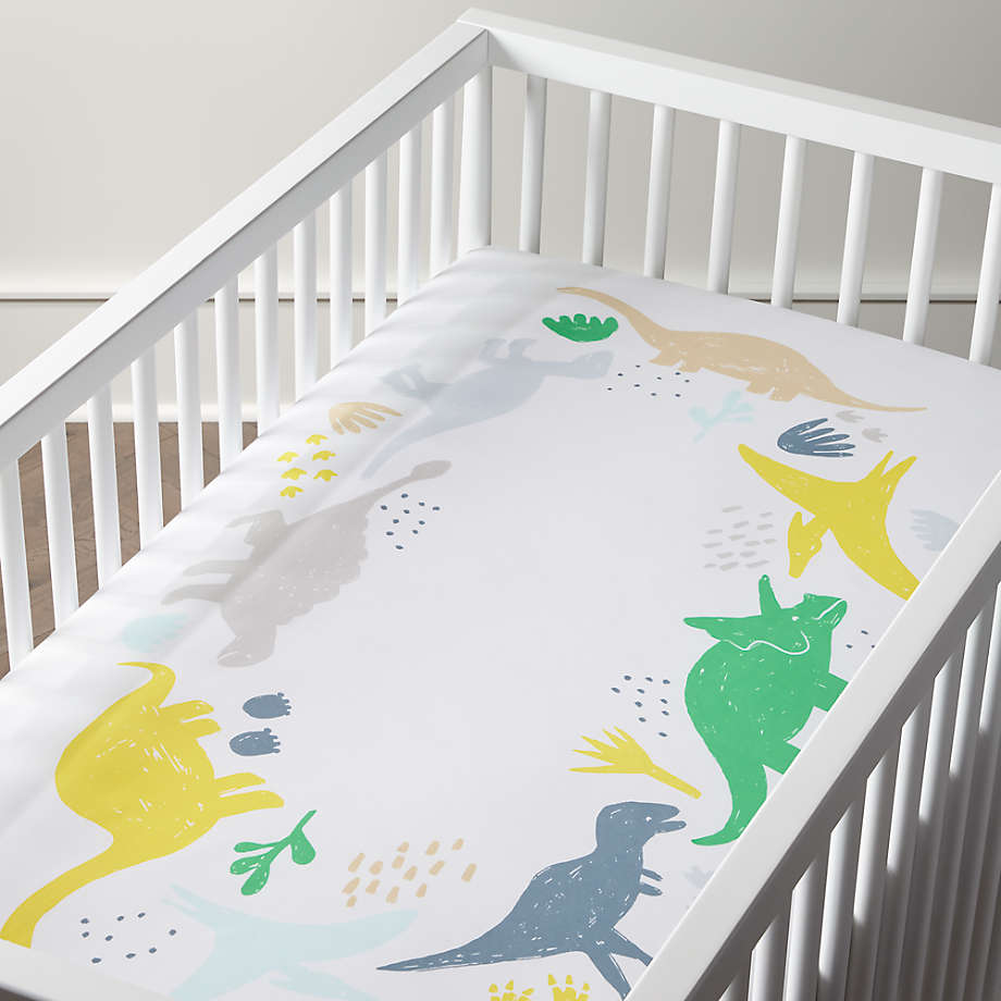 dinosaur bedding crib