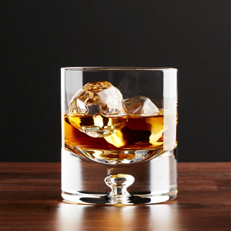 Direction 9 oz. Double Old-Fashioned Glass + Reviews | Crate and Barrel