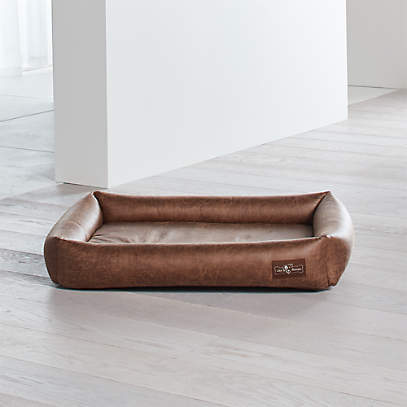 crate and barrel dog beds