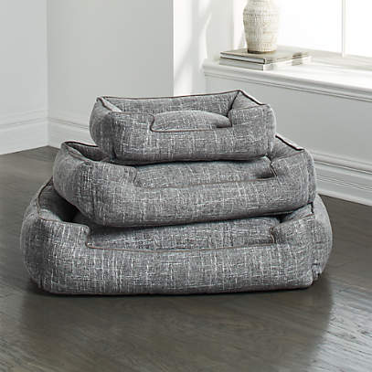 crate and barrel dog beds